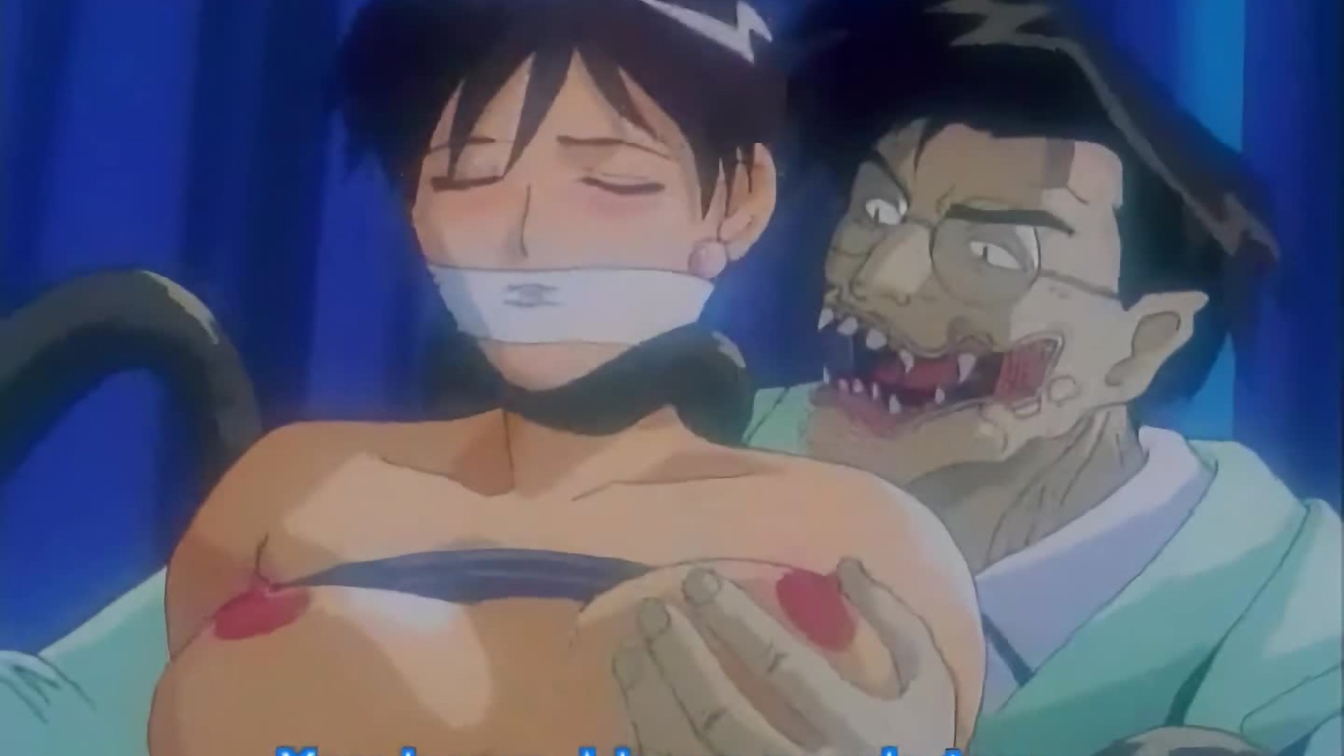 Monstro planta devora colegial tentáculo futanari êxtase