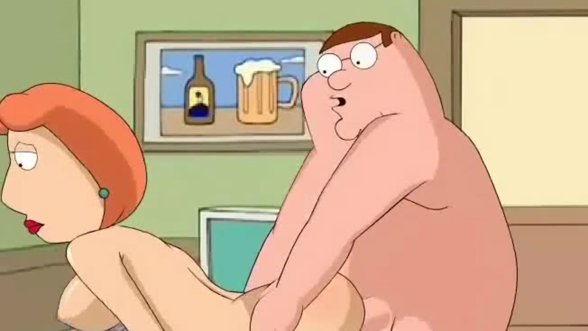Foda suja no escritório com peter e lois griffin