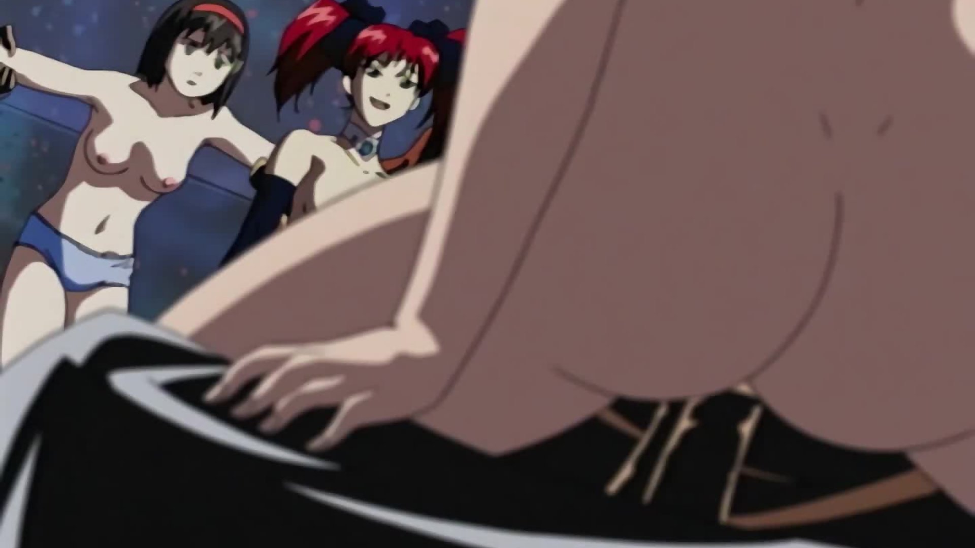 Busty hentai milf fucked by demon stick