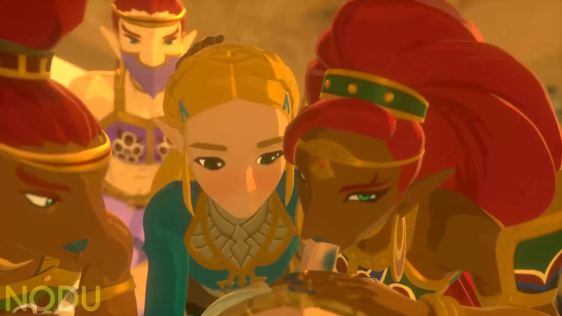 Link von zelda und urbosa im dreier geblasen