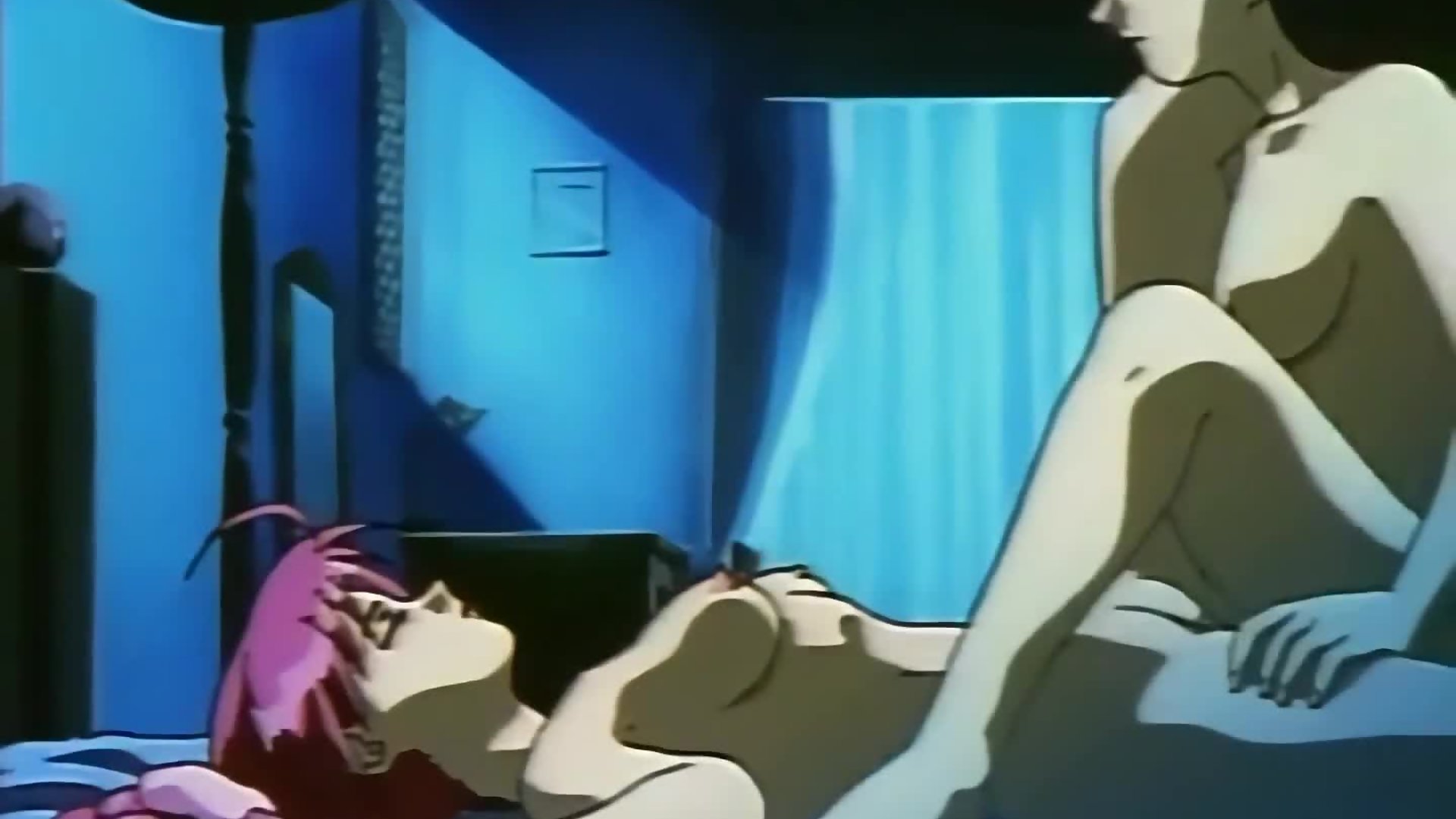 Redheaded teen hentai lesbian pussy licking on desert island