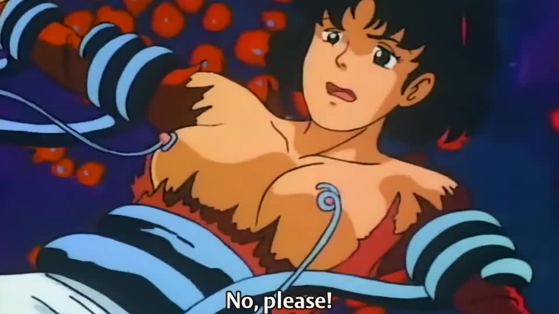 Demonic tentacle beast battles hero with hentai fuck slaves