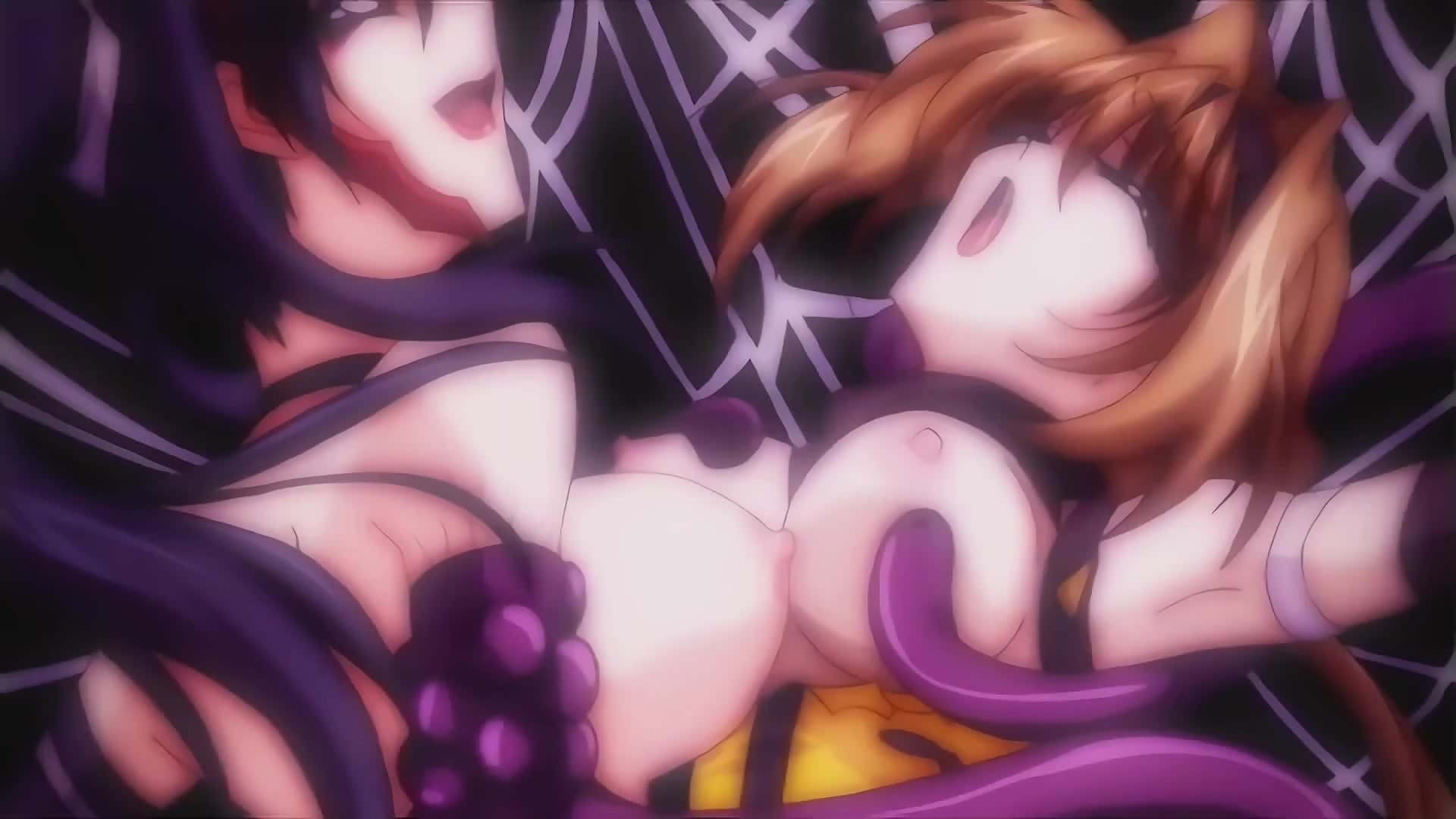 Futa tentacles fuck bound ninja girl