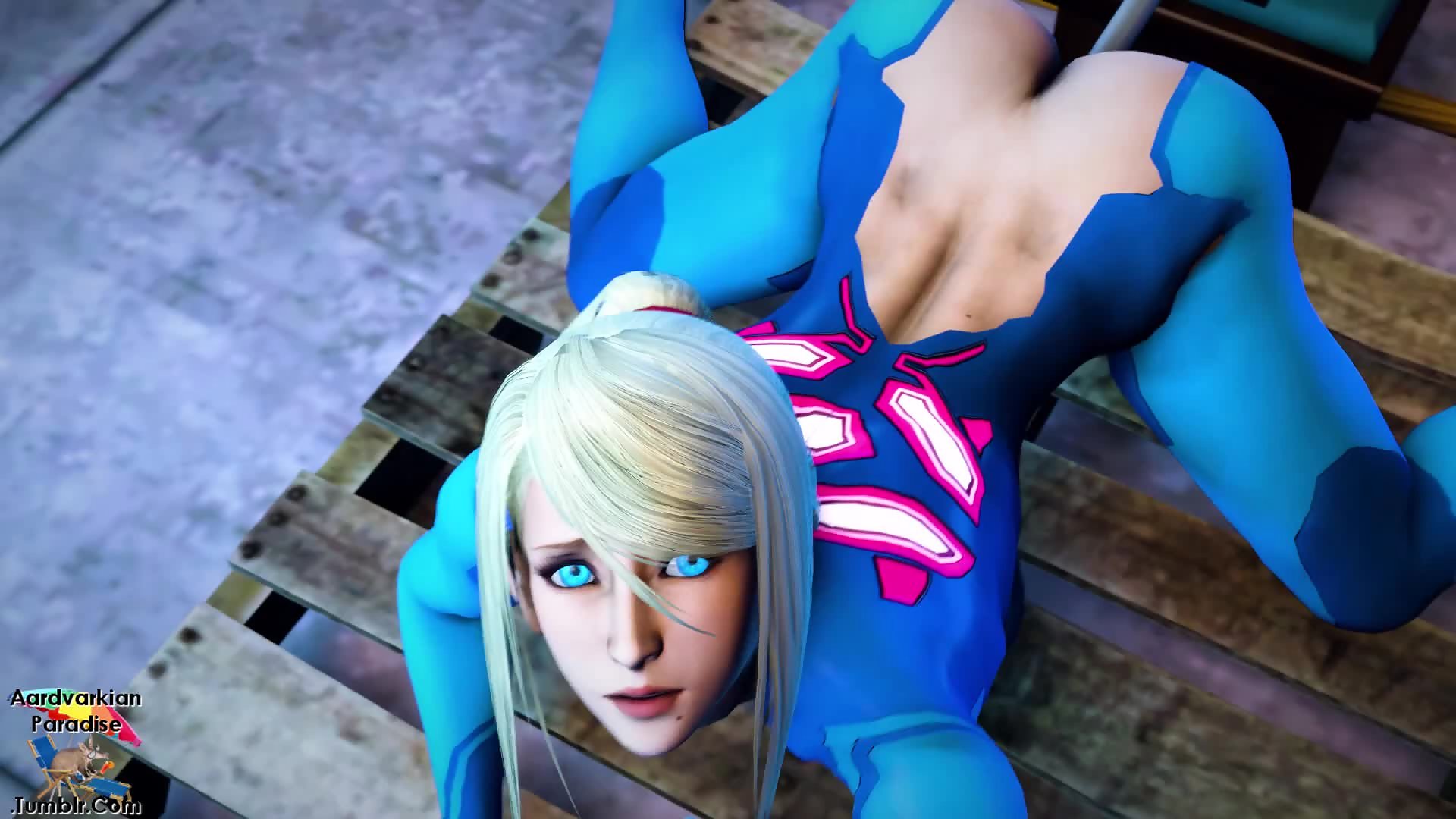 ساموس آران تُنكح بآلة ديلدو ١٢ بوصة