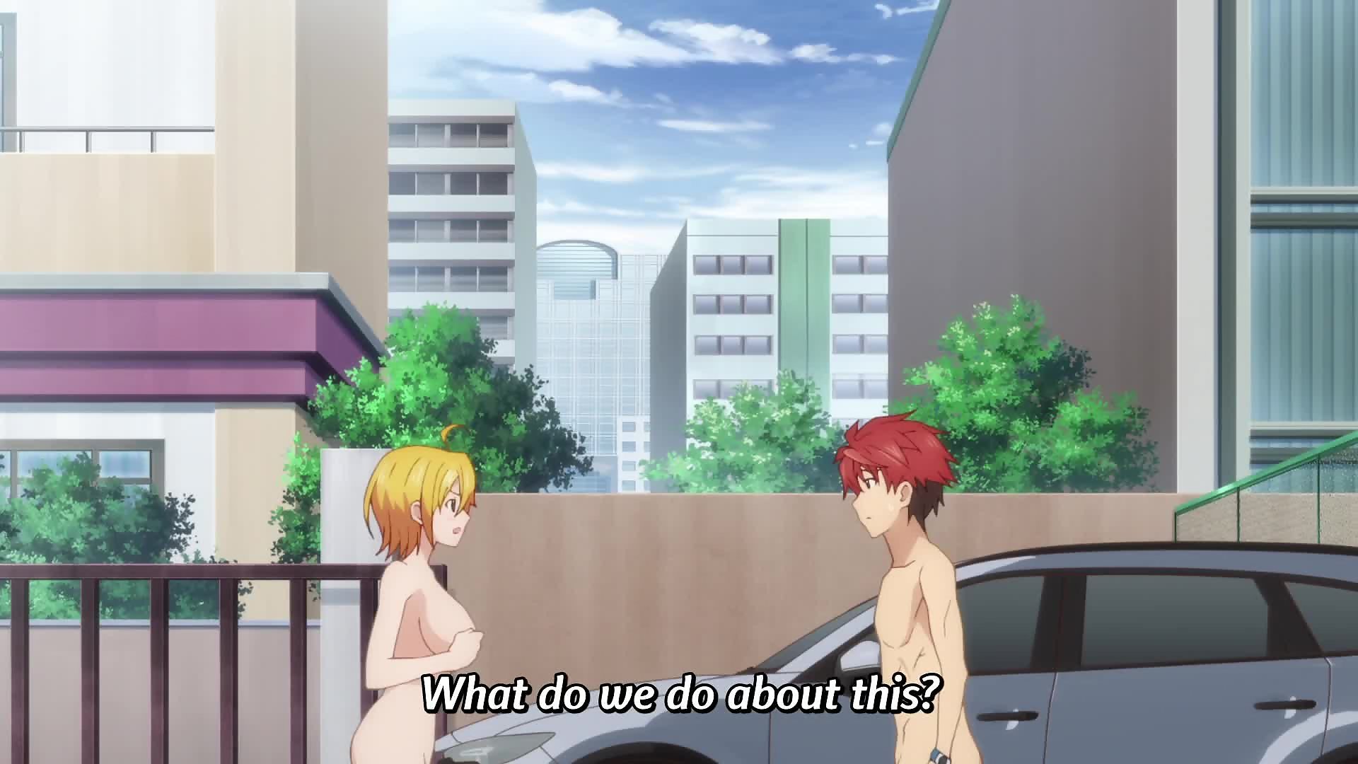 سوبر hxeros إيتشي: تينتاكل فوتاناري ثوب مدرسي ممزق