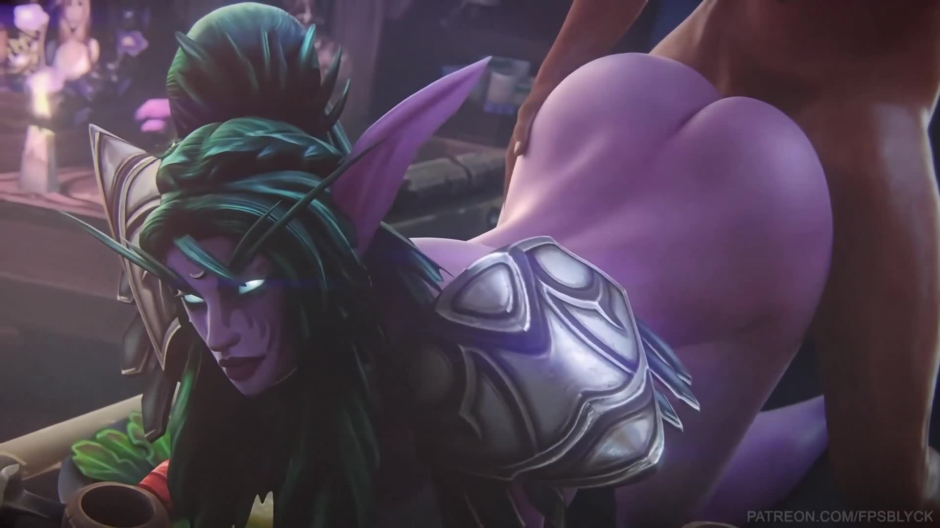 Compilación 3d de tyrande susurraviento de warcraft