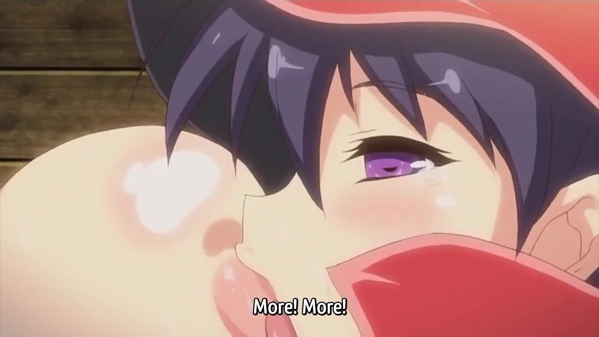 Busty hentai self-licking tits compilation