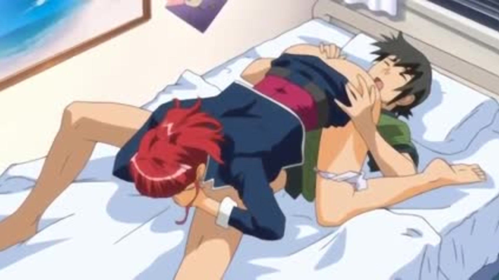 мать хентай сосет мясистый член своего потенциального сына