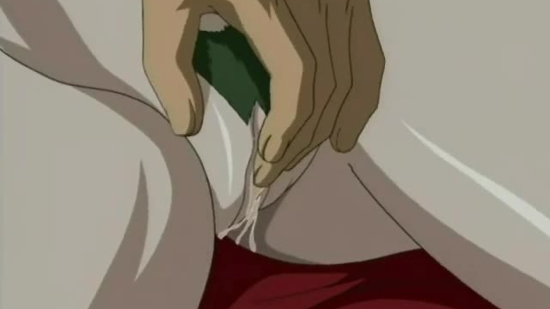 Busty kunoichi quenches pussy after love potion