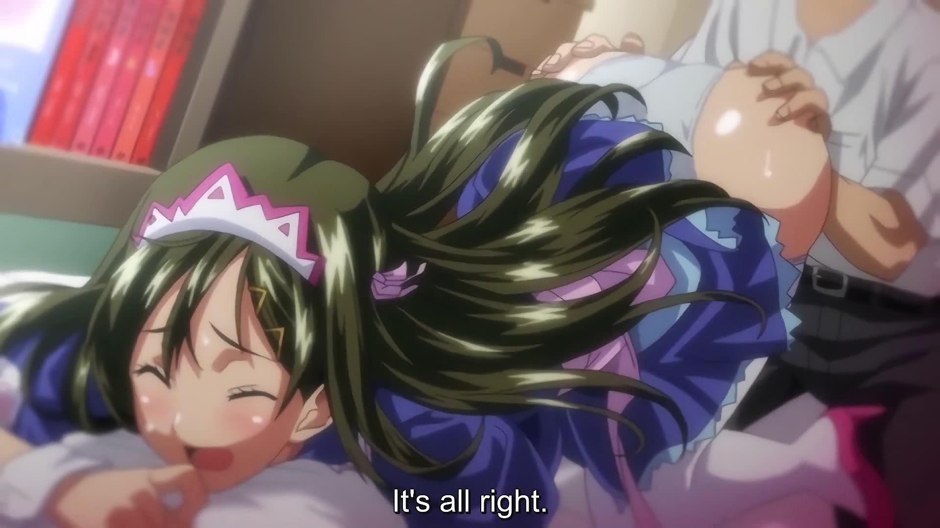 Busty teen president blackmailed into naughty hentai cosplay groupsex