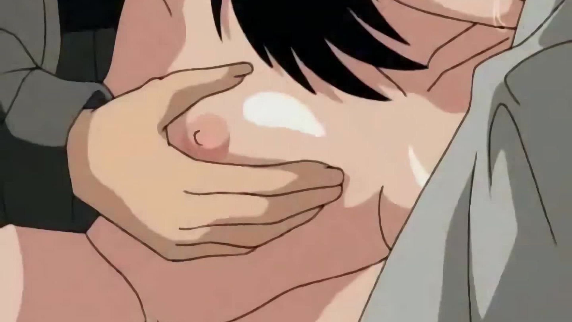 Hentai teen gangbanged by perverts on train