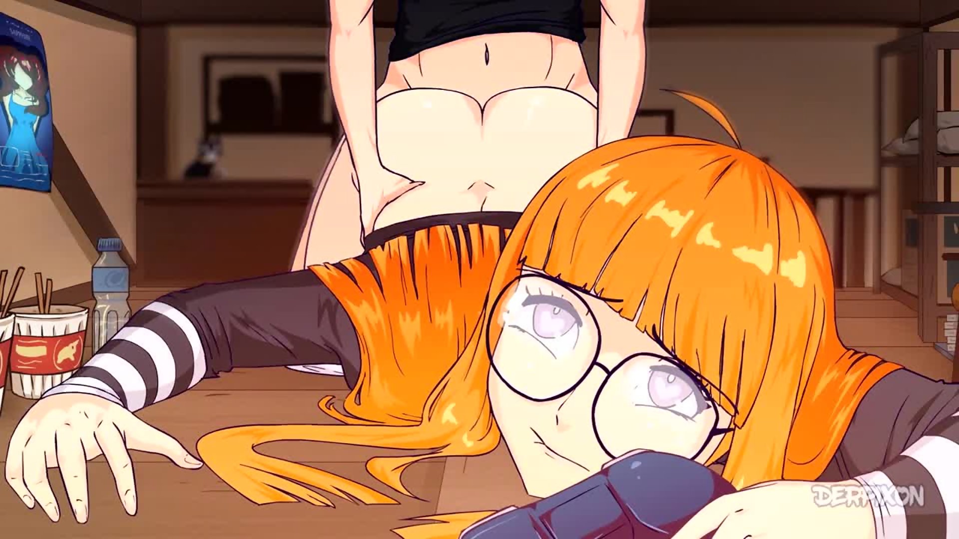 Persona 5 heartswitch: gamer vr fodida forte no pornô cartoon