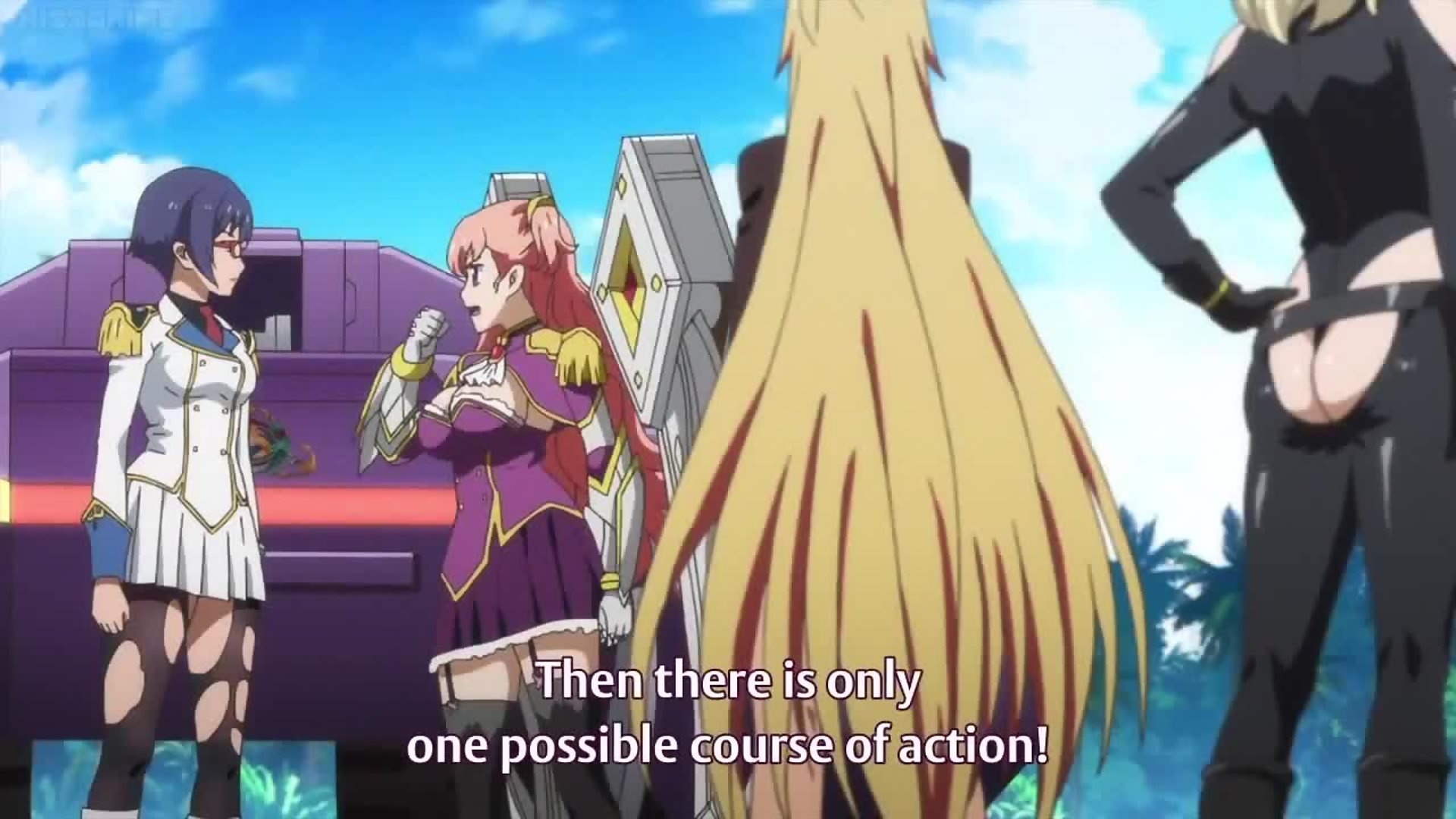 Putas lésbicas viram armas pesadas para luta intensa