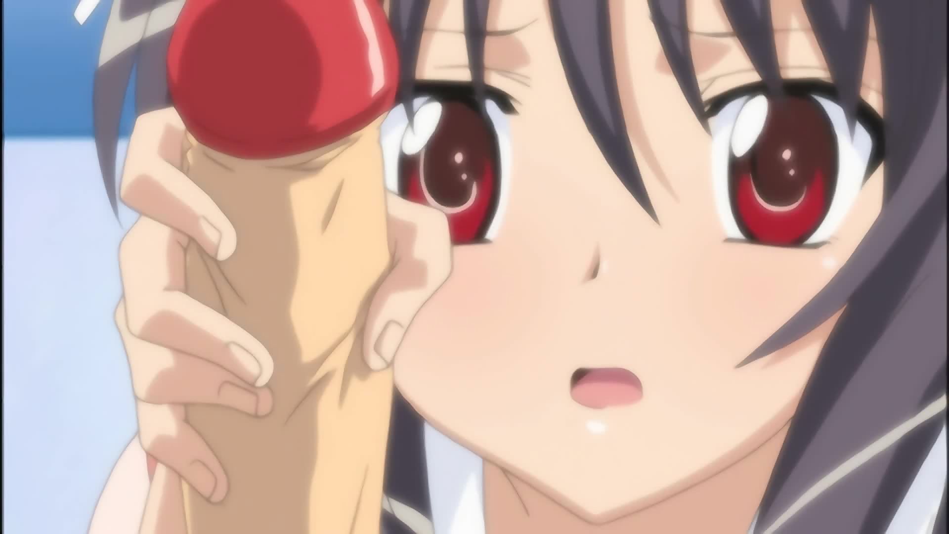 Plaisir de la sœur hentai et de la milf pour le grand frère