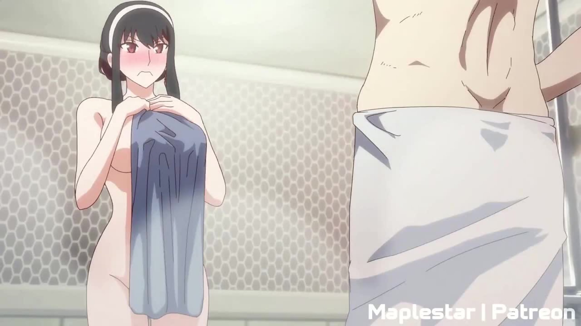 الجنس في الحمام مع لويد ويور من spy x family