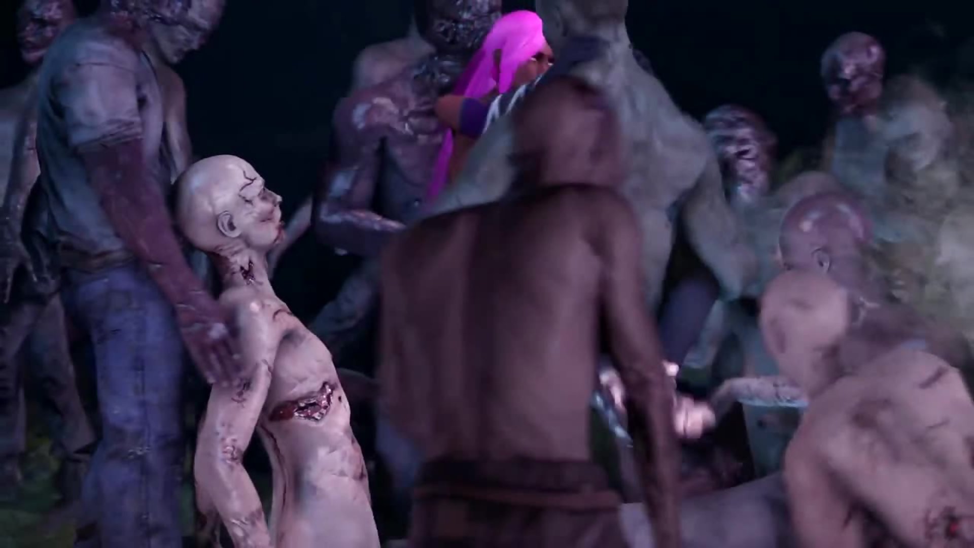 Monstros 3d fazem gangbang em heróis do santo graal