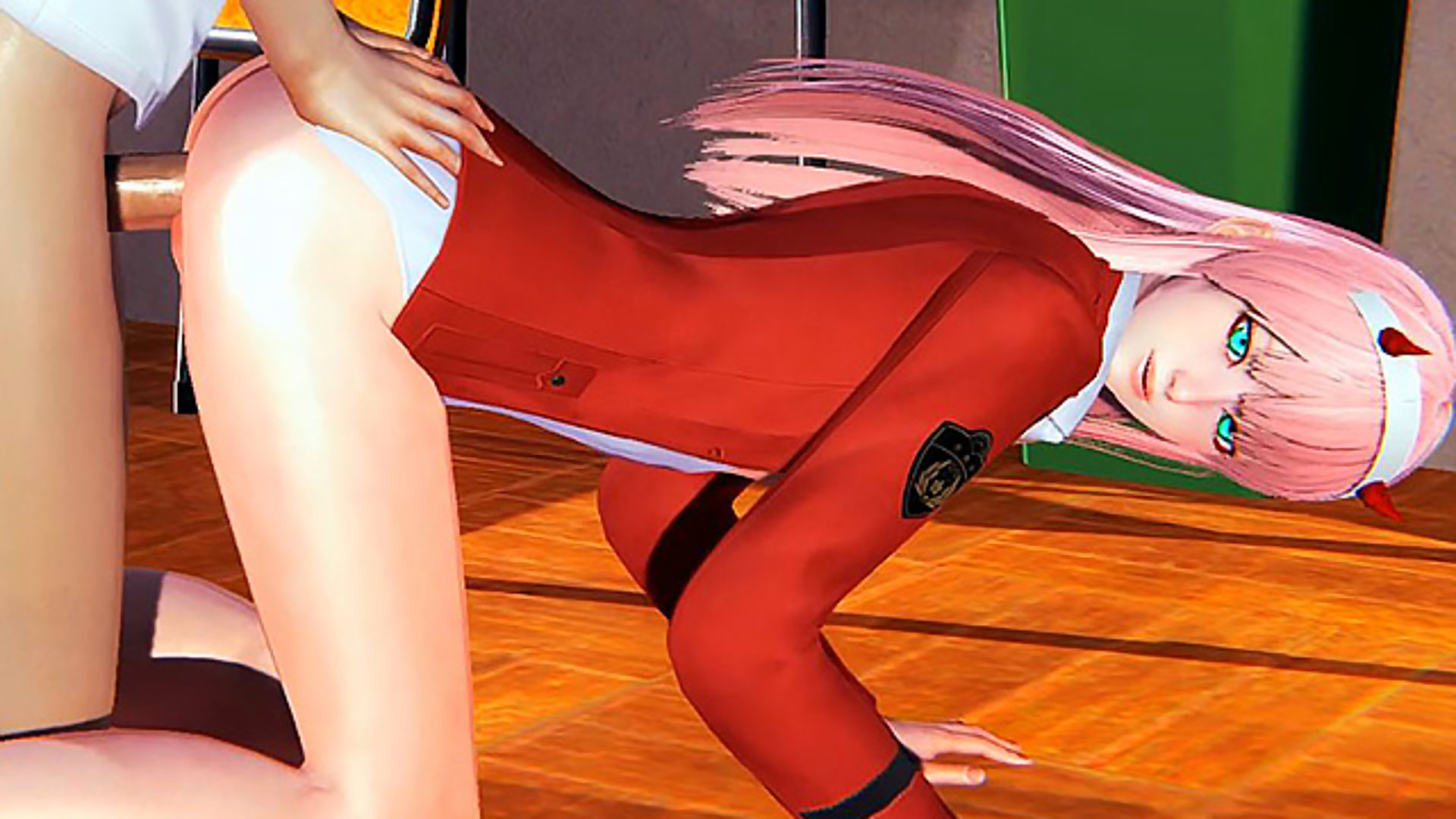 Darling franxx zero two 3d anal school fuck